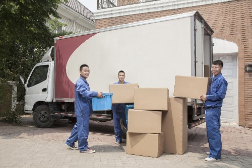 Careful furniture handling during a St Pancras relocation