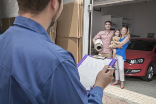 Local removal van suitable for residential and business moves in St Pancras